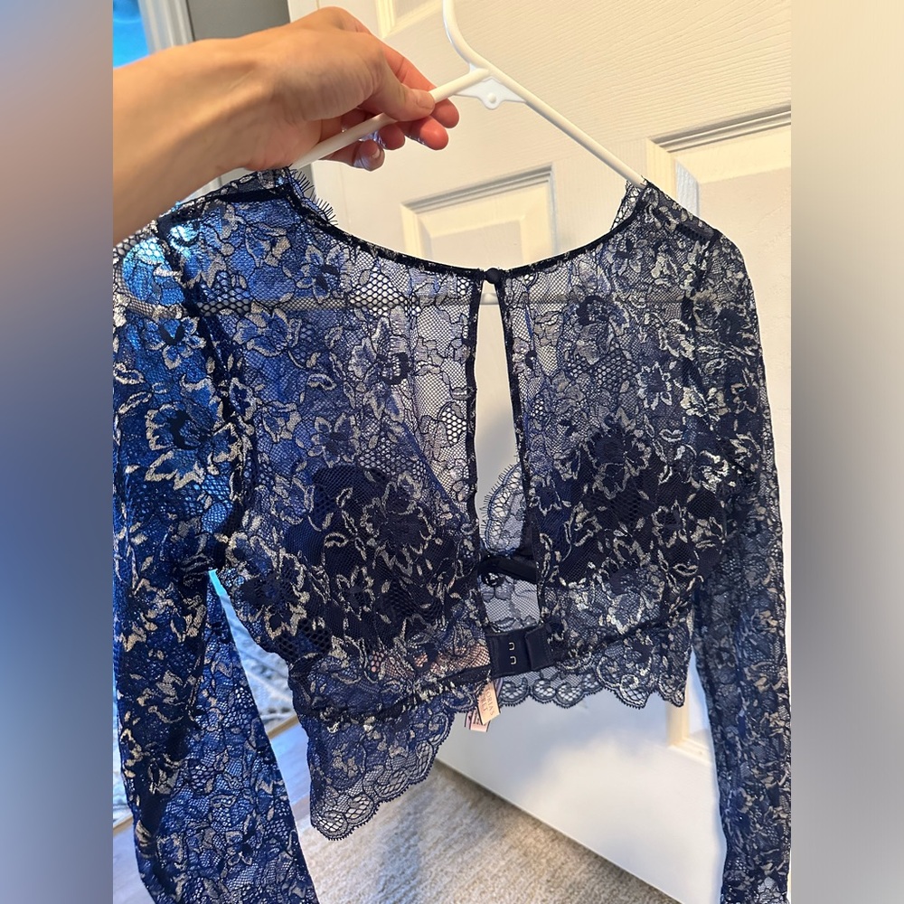 Victoria’s Secret Dream Angels Long Sleeve Lingerie Top - Picture 5 of 11